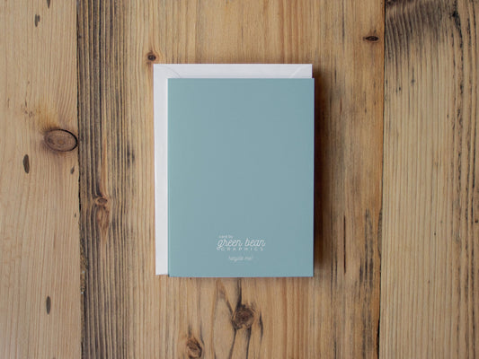 Happy Holidays Mitten Greeting Card