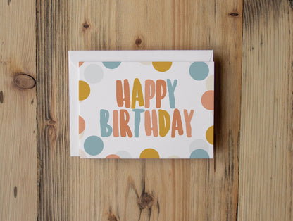 Happy Birthday Card