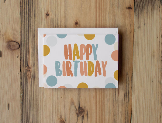 Happy Birthday Card