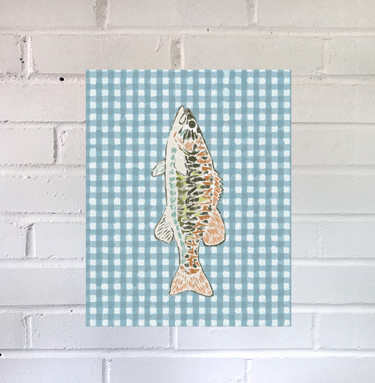 Gone Fishin' Print