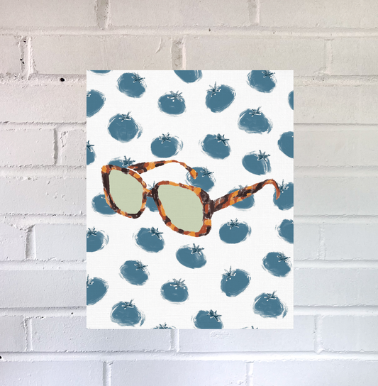 Blueberry Sunnies Print