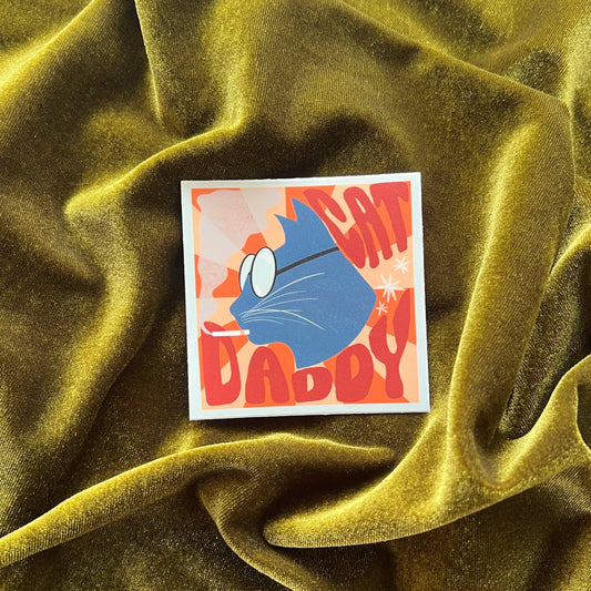 Cat Daddy Sticker