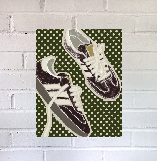 Polka Sambas Print