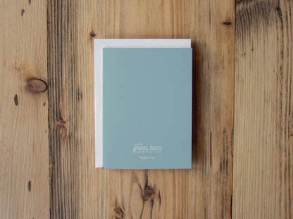 Happy Holidays Mitten Greeting Card